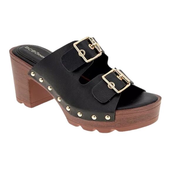 BCBGeneration Women’s Yolanda Peep Toe Clogs in the Size 9 - Picture 7 of 12
